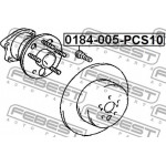 Febest Μπουλόνι Τροχού - 0184-005-PCS10