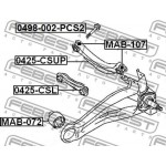 Febest Πείρος στήριξης, Βραχίονας Ελέγχου - 0498-002-PCS2