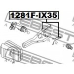 Febest Περόνη αποσύμπλεξης, Συμπλέκτης - 1281F-IX35