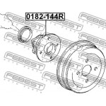 Febest Πλήμνη Τροχού - 0182-144R