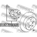 Febest Πλήμνη Τροχού - 0182-ZVW40R