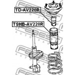 Febest Προσκρουστήρας, Ανάρτηση - TD-AV220R