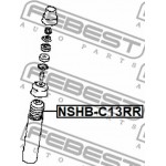 Febest Προστατευτικό κάλυμμα/φισούνα, Αμορτισέρ - NSHB-C13RR