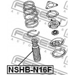 Febest Προστατευτικό κάλυμμα/φισούνα, Αμορτισέρ - NSHB-N16F