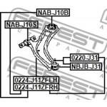 Febest Ψαλίδι, Ανάρτηση Τροχών - 0224-J11ZFLH