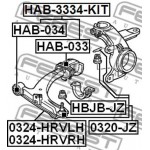 Febest Ψαλίδι, Ανάρτηση Τροχών - 0324-HRVRH