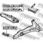 Febest Ψαλίδι, Ανάρτηση Τροχών - 0325-CRV