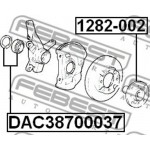 Febest Ρουλεμάν Τροχών - DAC38700037