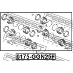 Febest Σετ επισκευής, Δαγκάνα Φρένων - 0175-GGN25F