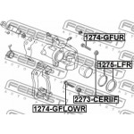 Febest Σετ επισκευής, Δαγκάνα Φρένων - 1275-LFR