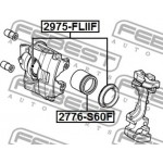 Febest Σετ επισκευής, Δαγκάνα Φρένων - 2975-FLIIF