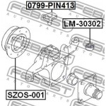 Febest Σετ Επισκευής Σκέλος Άξονα - 0799-PIN413