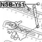 Febest Σωλήνας προσαρμογής, Αμορτισέρ - NSB-Y61