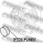 Febest Τροχαλία Ιμάντα , Γεννήτρια - FTDS-PUNEV