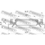 Febest Τσιμούχα, Άξονας Μετάδοσης Κίνησης - 95HBS-35560916X