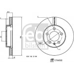 Febi Bilstein Δισκόπλακα - 174450 Febi Bilstein Δισκόπλακα - 174450
