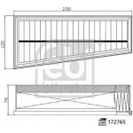 Febi Bilstein Φίλτρο Αέρα - 172765