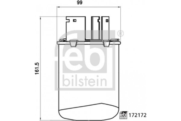 Febi Bilstein Φίλτρο Καυσίμου - 172172