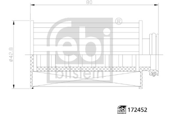 Febi Bilstein Φίλτρο Ουρίας - 172452