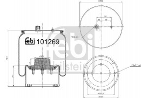 Febi Bilstein Φούσκα, Πνευματική Ανάρτηση - 101269