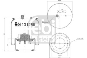 Febi Bilstein Φούσκα, Πνευματική Ανάρτηση - 101269