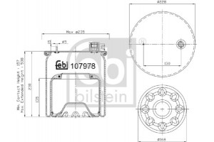 Febi Bilstein Φούσκα, Πνευματική Ανάρτηση - 107978