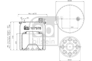 Febi Bilstein Φούσκα, Πνευματική Ανάρτηση - 107978