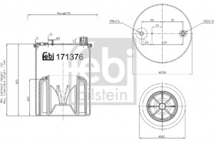 Febi Bilstein Φούσκα, Πνευματική Ανάρτηση - 171376