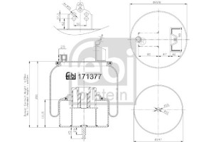 Febi Bilstein Φούσκα, Πνευματική Ανάρτηση - 171377