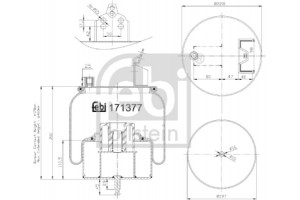 Febi Bilstein Φούσκα, Πνευματική Ανάρτηση - 171377