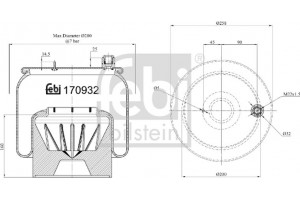 Febi Bilstein Φούσκα, Πνευματική Ανάρτηση - 171918