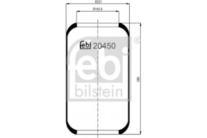Febi Bilstein Φούσκα, Πνευματική Ανάρτηση - 20450