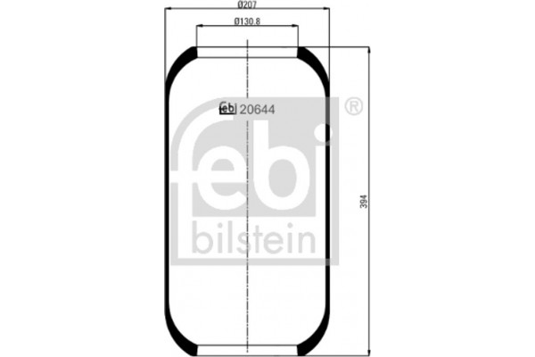 Febi Bilstein Φούσκα, Πνευματική Ανάρτηση - 20644