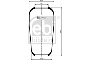 Febi Bilstein Φούσκα, Πνευματική Ανάρτηση - 20720