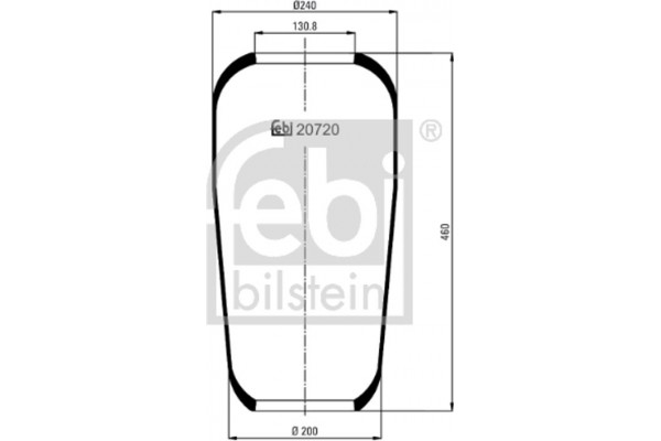 Febi Bilstein Φούσκα, Πνευματική Ανάρτηση - 20720