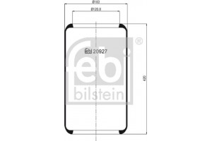 Febi Bilstein Φούσκα, Πνευματική Ανάρτηση - 20927