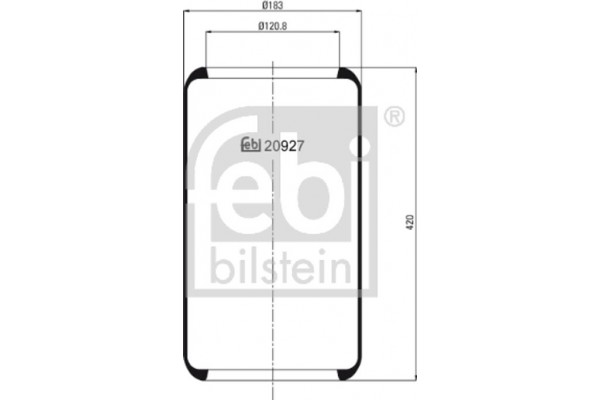 Febi Bilstein Φούσκα, Πνευματική Ανάρτηση - 20927