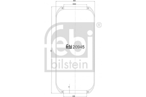 Febi Bilstein Φούσκα, Πνευματική Ανάρτηση - 20945 Febi Bilstein Φούσκα, Πνευματική Ανάρτηση - 20945