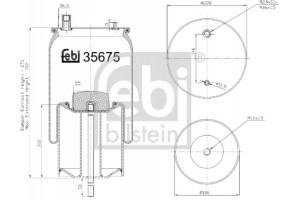 Febi Bilstein Φούσκα, Πνευματική Ανάρτηση - 35675