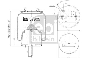 Febi Bilstein Φούσκα, Πνευματική Ανάρτηση - 37909