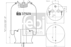 Febi Bilstein Φούσκα, Πνευματική Ανάρτηση - 37929