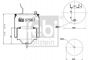 Febi Bilstein Φούσκα, Πνευματική Ανάρτηση - 37967