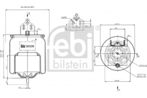 Febi Bilstein Φούσκα, Πνευματική Ανάρτηση - 38509