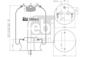 Febi Bilstein Φούσκα, Πνευματική Ανάρτηση - 38664