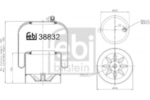 Febi Bilstein Φούσκα, Πνευματική Ανάρτηση - 38832