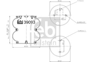 Febi Bilstein Φούσκα, Πνευματική Ανάρτηση - 39093