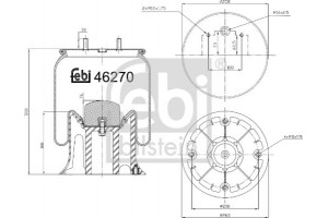 Febi Bilstein Φούσκα, Πνευματική Ανάρτηση - 46270
