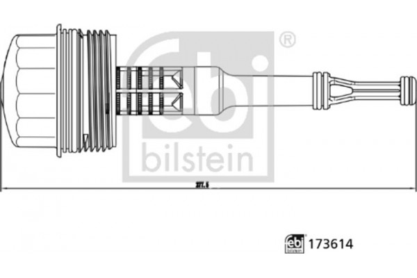 Febi Bilstein Καπάκι, Θήκη Του Φίλτρου Λαδιού - 173614