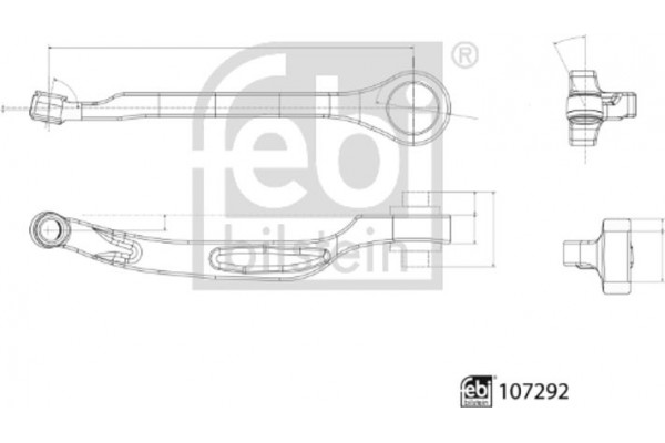 Febi Bilstein Ψαλίδι, Ανάρτηση Τροχών - 107292