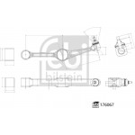 Febi Bilstein Ψαλίδι, Ανάρτηση Τροχών - 176067
